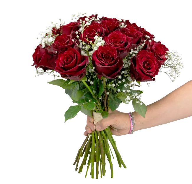 Bouquet of red roses